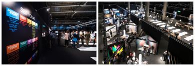 2 imágenes de ferias de iluminación